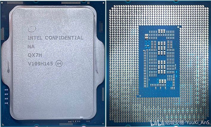 Intel Core i9-12900K Front and Back