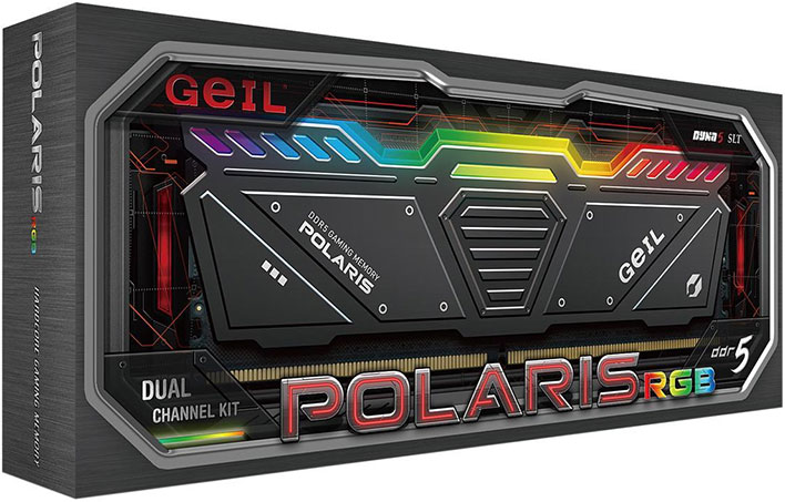 GeIL Polaris RGB DDR5-4800 RAM Kit