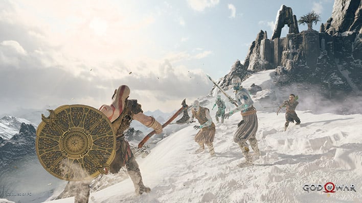 god of war pc fighting