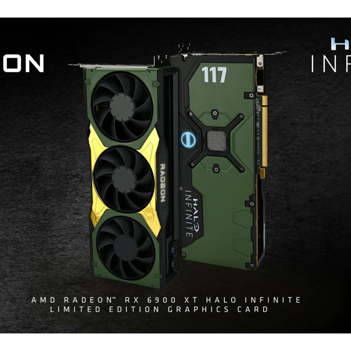 AMD Built A Fantastic Halo Infinite-Themed Radeon RX 6900 XT