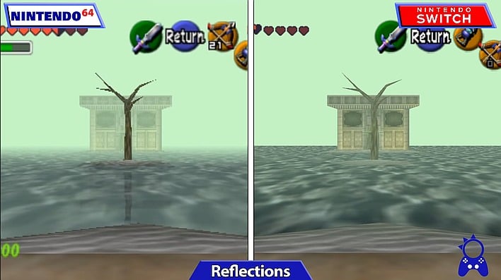 Zelda: Ocarina of Time Switch vs. N64 Video Shows What's Missing