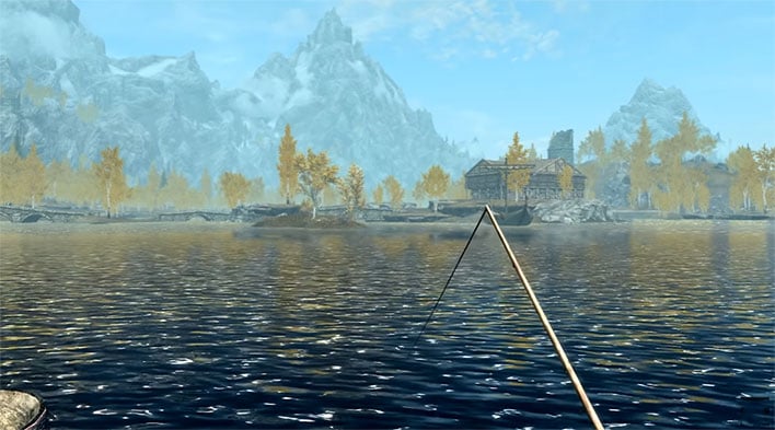 The Elder Scrolls V: Skyrim Anniversary Edition Fishing