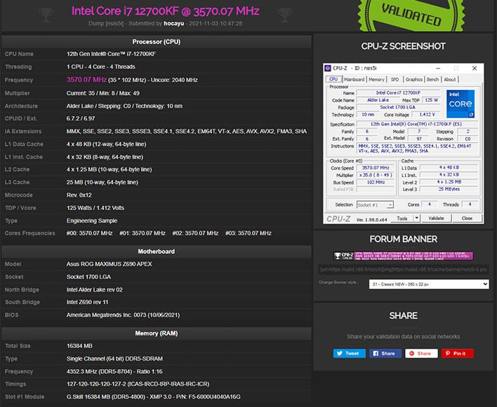 Watch G.Skill's Trident Z5 RAM Hit DDR5-8704 And Smoke The DDR5 World ...