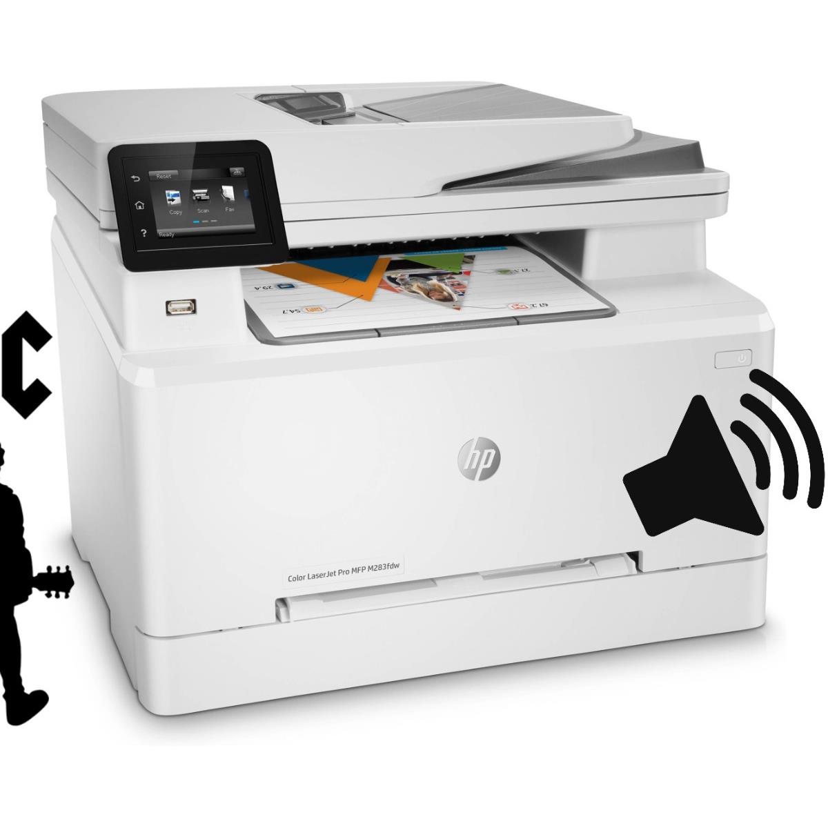 HP LaserJet Pwned By Hackers Gets Turned Into An AC/DC Cranking Boombox