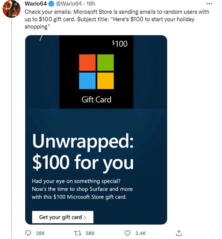 Check out these gifts from Microsoft Store