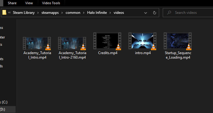 Halo Infinite Videos Folder