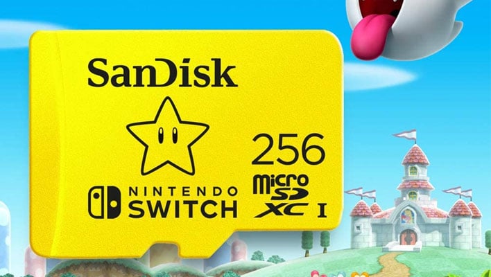 SanDisk SD Card For Nintendo Switch