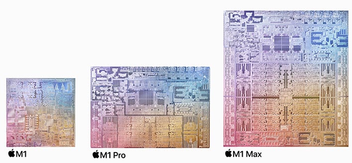 Потенциально чудовищный Apple M1 Ultra Detailed n Chip Die Map Анализ