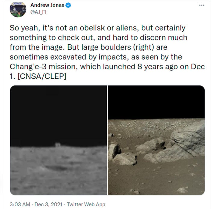 Moon Cube Tweet