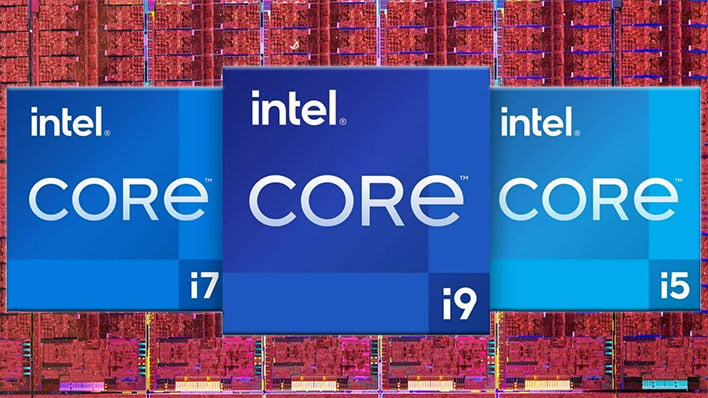 Intel Alder Lake Retail Logos On Top Of CPU Die Shot