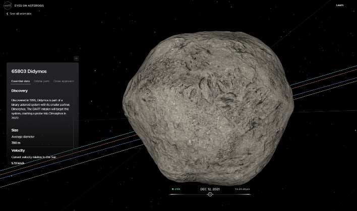 Команда Годдарда НАСА работает над тем, чтобы дефлектор астероидов DART спас Землю от столкновений