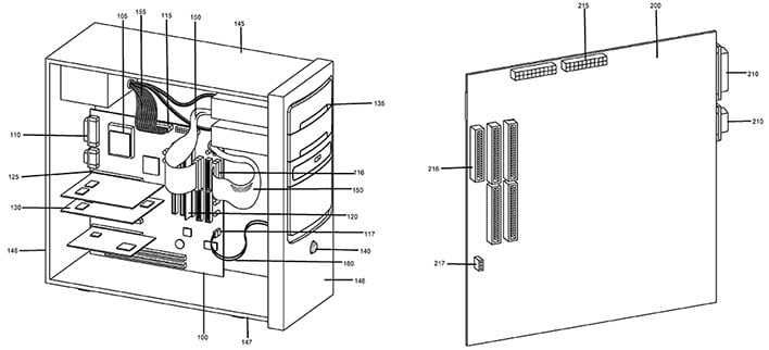 Maingear Motherboard and PC Patent