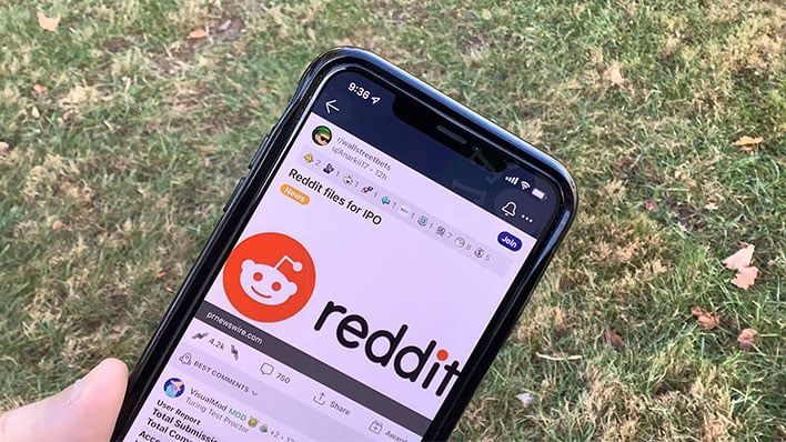 Reddit App on iPhone XS