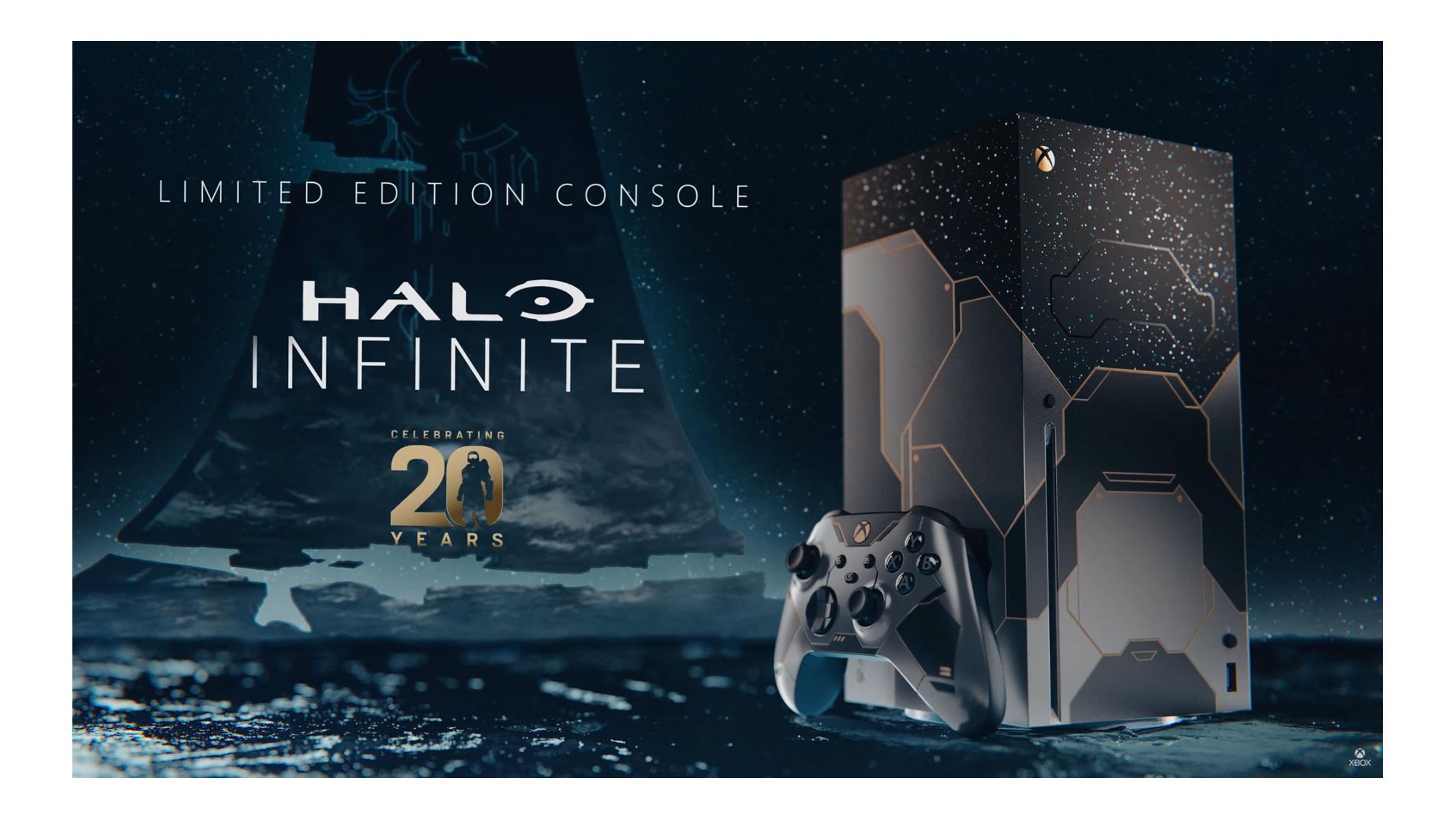 Microsoft Xbox Series X Console Halo Infinite Limited Edition Bundle
