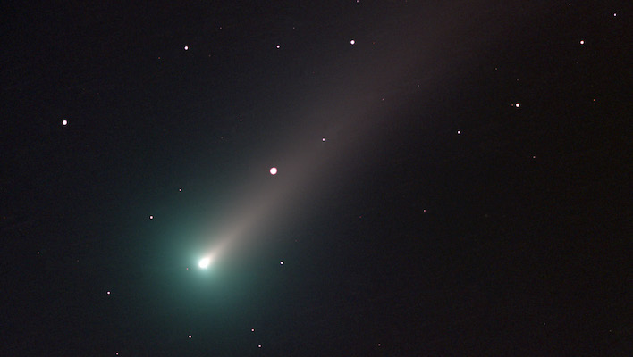 Leonard, the Christmas comet, is visible to the naked eye for some