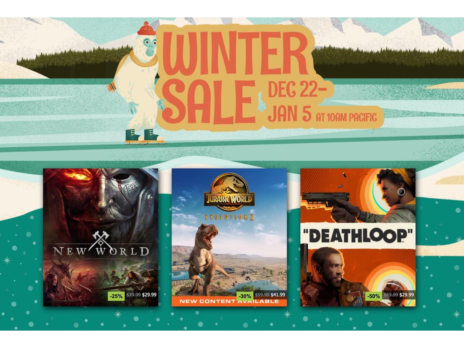 David's 2021 Steam Winter Sale Recommendations