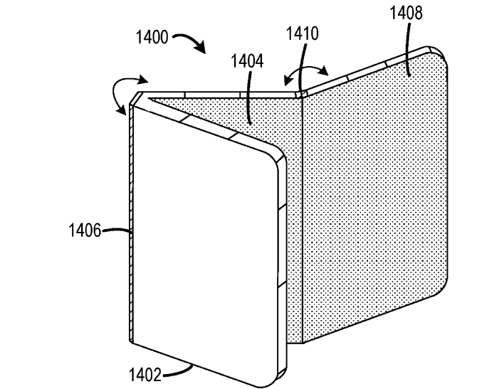 Microsoft Surface Trio Patent filing