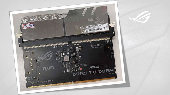 ASUS ROG DDR4 Adapter For DDR5 Motherboards
