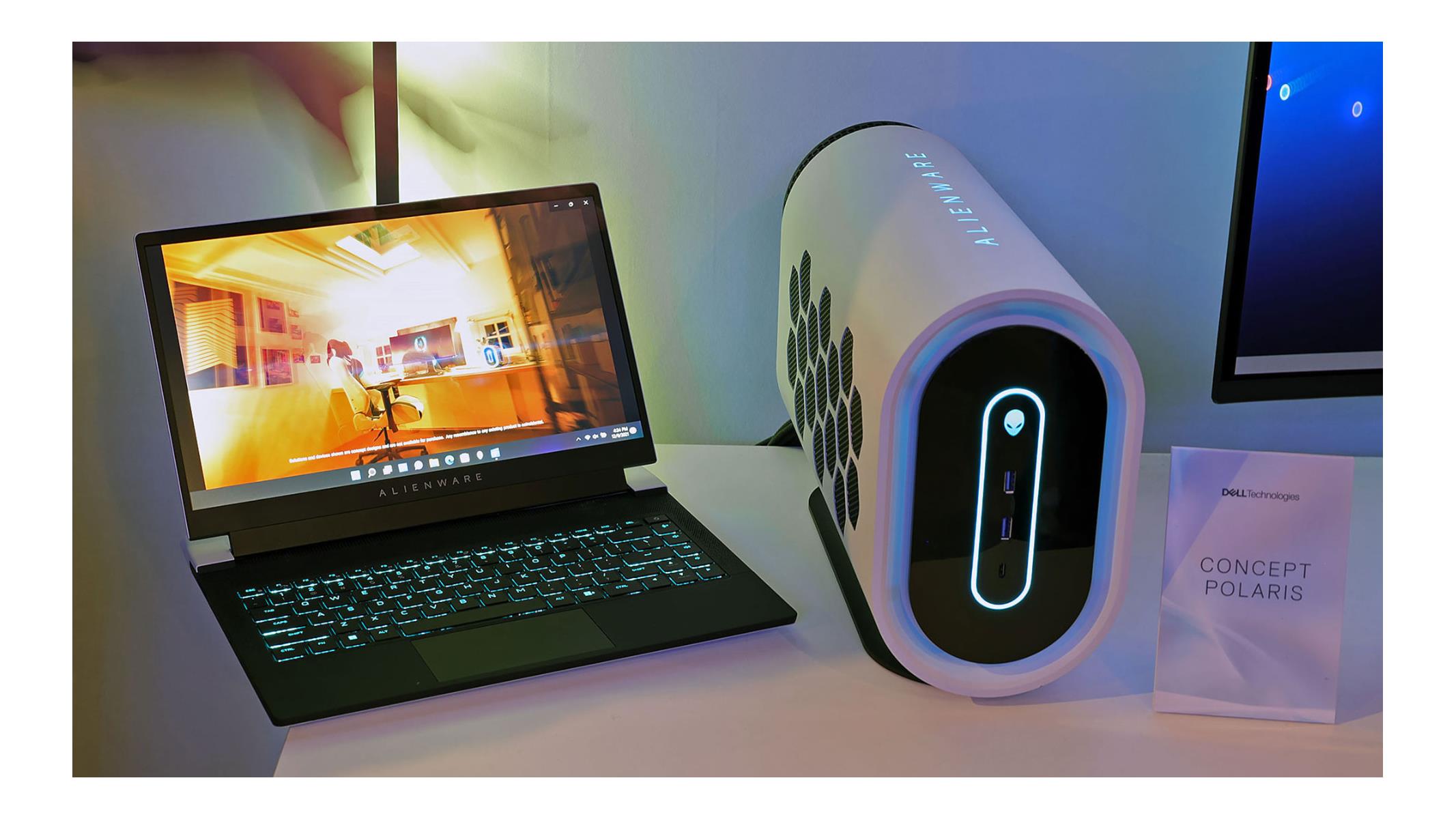 Alienware Concept Polaris Brings Liquid Cooling To A Sleek, Futuristic  External Graphics Box | HotHardware