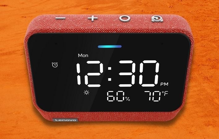 Lenovo Smart Clock Essential With Alexa Brings Docking Features, Smart  Frame Goes Interactive | HotHardware