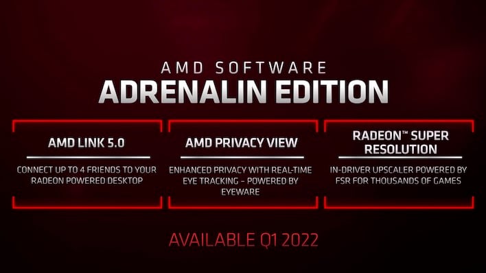 AMD накачивает драйверы Adrenalin новыми функциями SmartShift и Radeon Super Res к 2022 году
