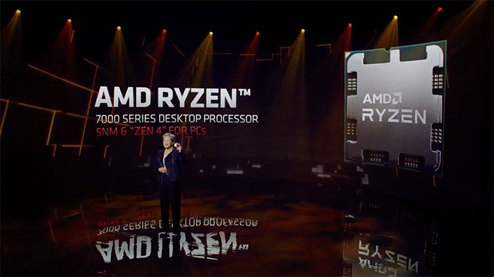 AMD Dr. Lisa Su Holding Zen 4