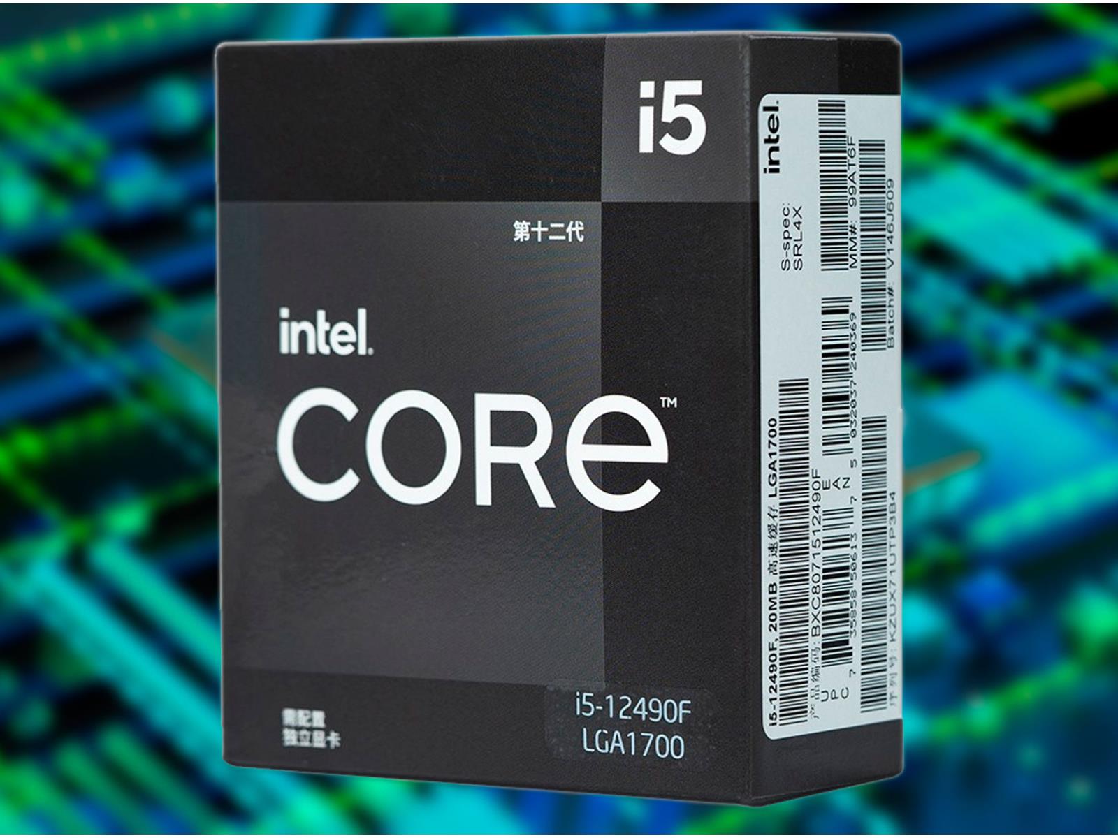 Intel Never Announced A Core i5-12490F But It Appears Real And