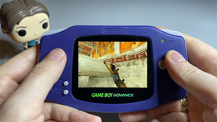 Tomb Raider on Game Boy Advance