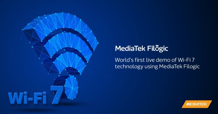 mediatek wi fi 7 demo slide