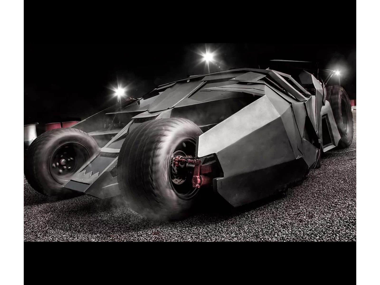 Behold The World's First Real Electric Batmobile Ready To Take