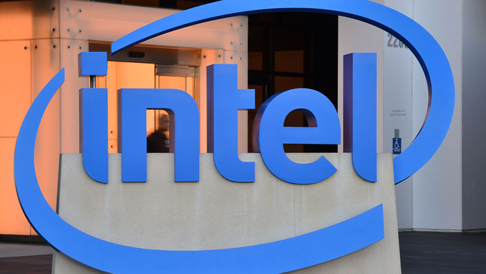 Intel Headquarters Sign
