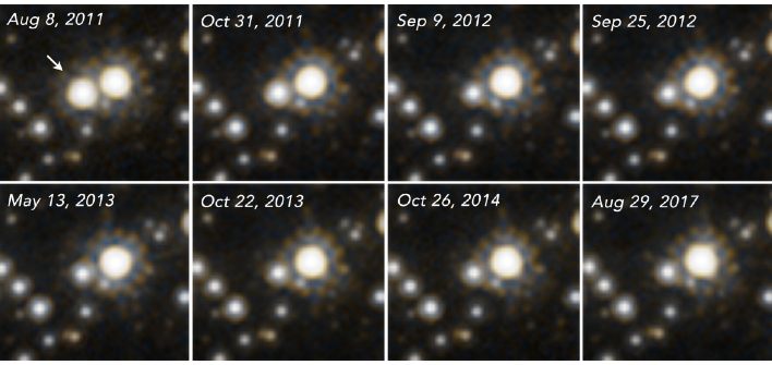 hubble telescope images black holes