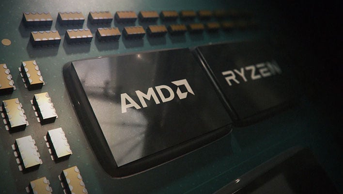 Delidded AMD Ryzen CPU