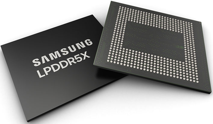 Samsung LPDDR5X Memory Chips