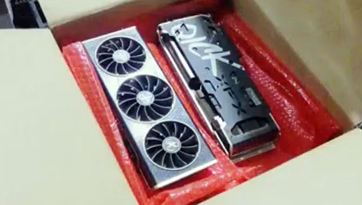 XFX graphics cards in a box