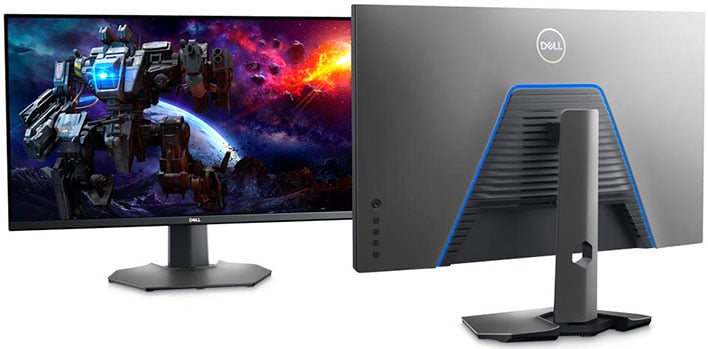 Dell G3223Q monitor (front and back)