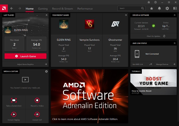 AMD Adrenalin Spring Refresh Brings New Upscaling Tech And Key