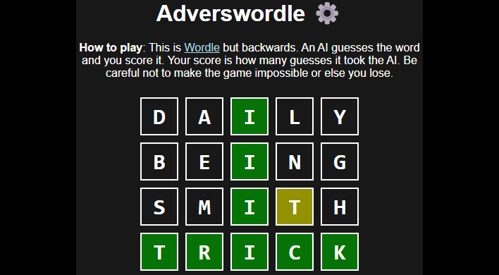 Adverswordle Is A Backwards Version Of Wordle And It's Delightfully