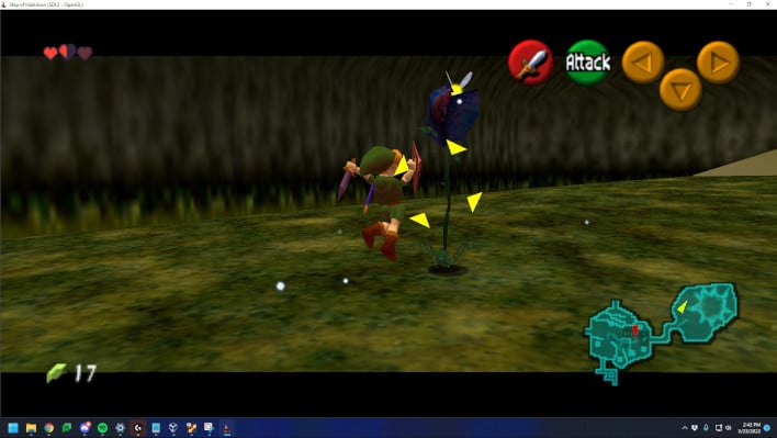 Fan-made Ocarina of Time PC port gets unlocked framerate