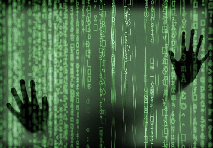 hacker code hands