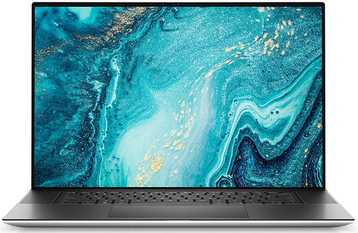 Dell XPS 17 (front and open)