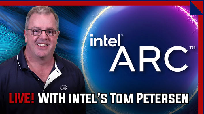 intel arch stream with tom petersen
