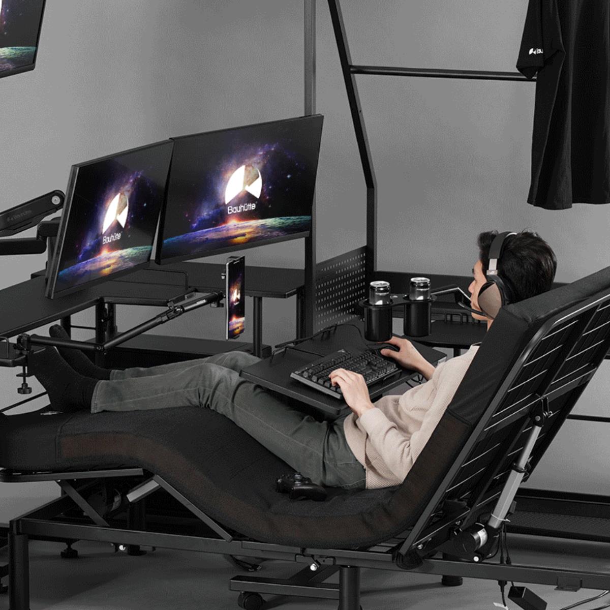 Motorized Gaming Bed Let's You Throw Down Then Chill Without Leaving Your  Battle Station