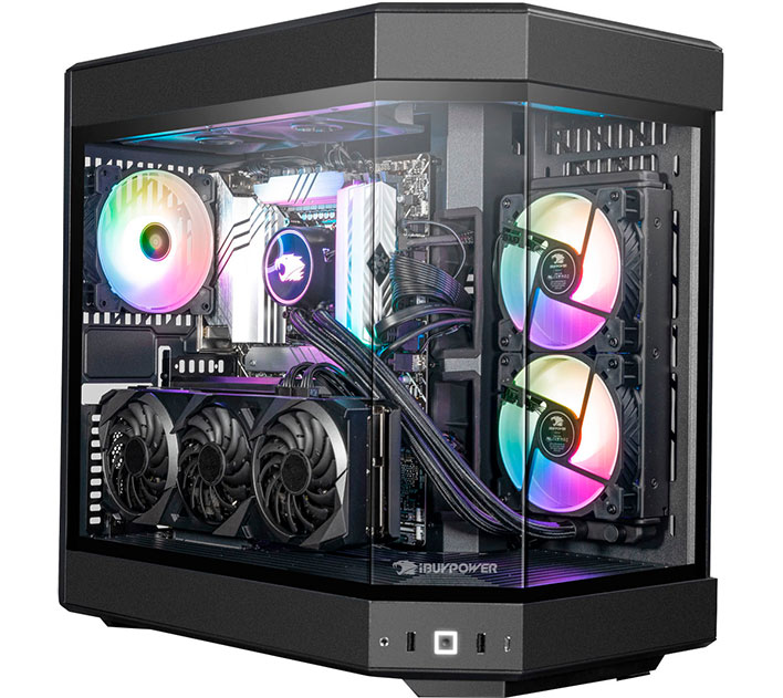 IBuyPower s New Alder Lake Gaming PC Rocks A Fish Tank Vibe And It s 