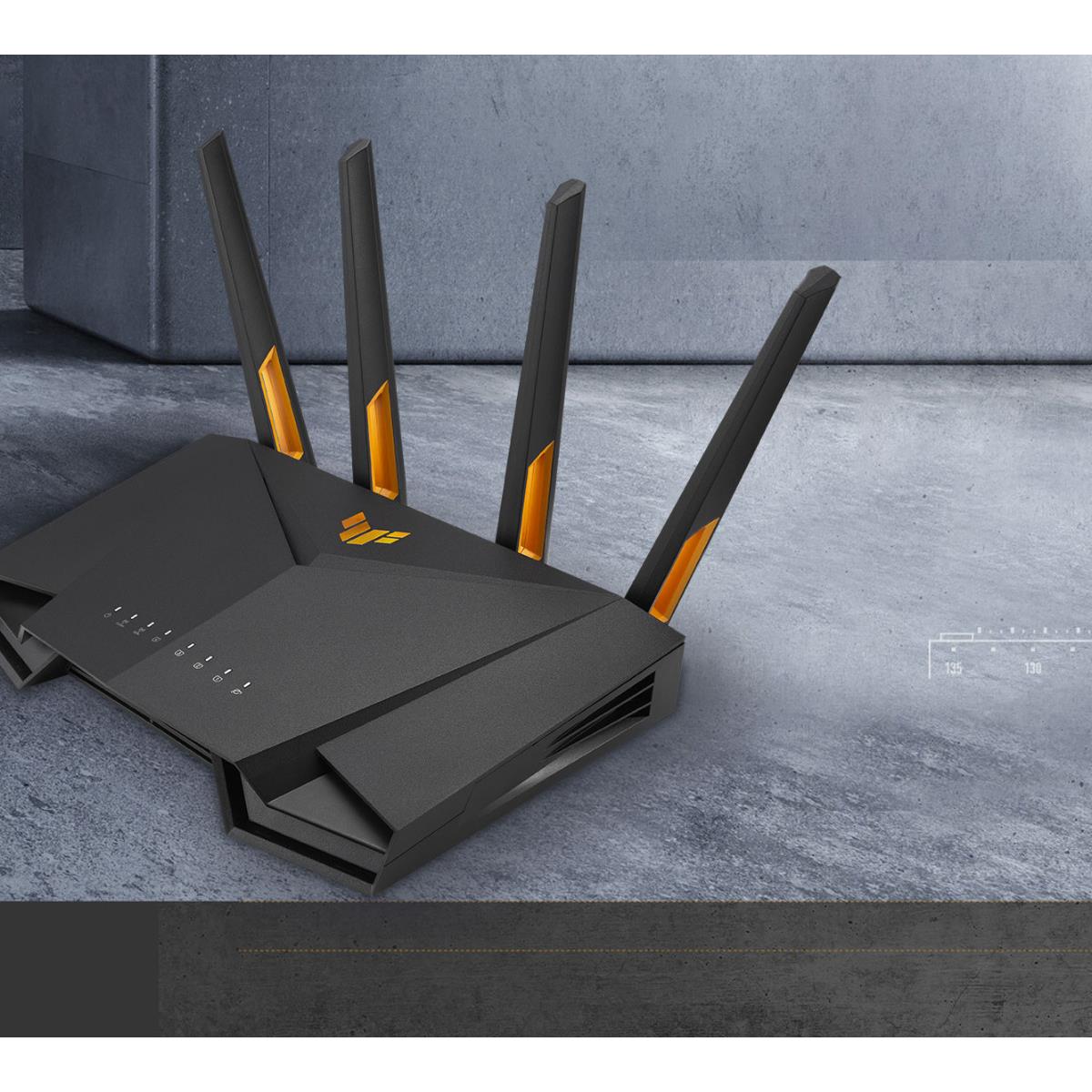 ASUS TUF Gaming AX3000 V2 Wi-Fi 6 Router Is Bursting With