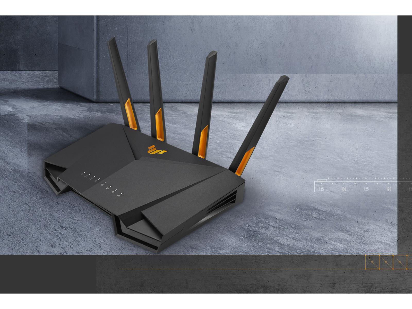 ASUS TUF Gaming AX3000 V2 Wi-Fi 6 Router Is Bursting With Wired ...