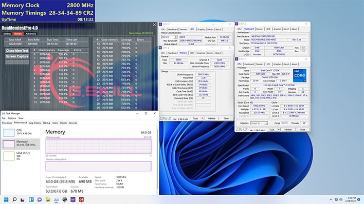 G.Skill DDR5-5600 CL28 screenshot