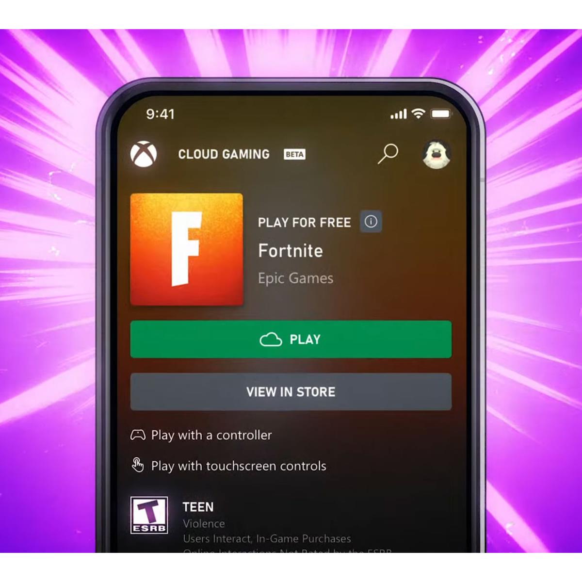 Fortnite XBOX Cloud Gaming: Play Fortnite via the browser on