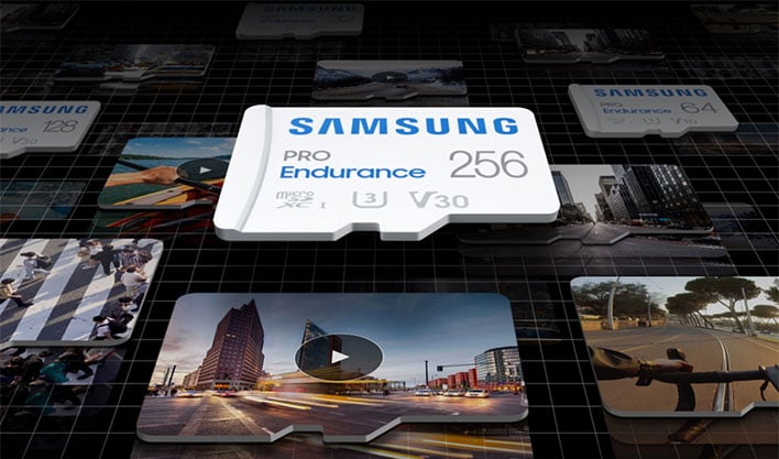 Samsung Pro Endurance microSD memory card