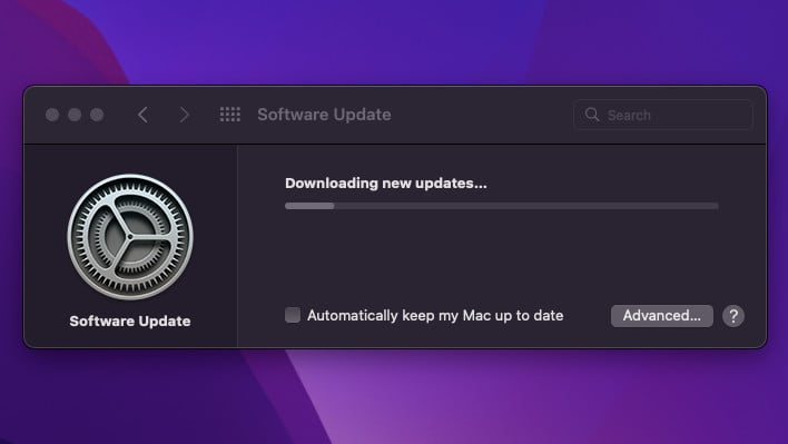 macOS updating